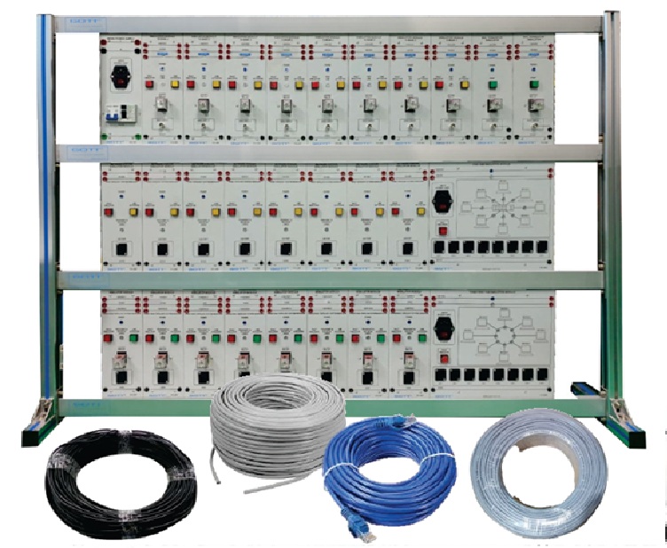 NETWORK AND CABLING SYSTEM TRAINER